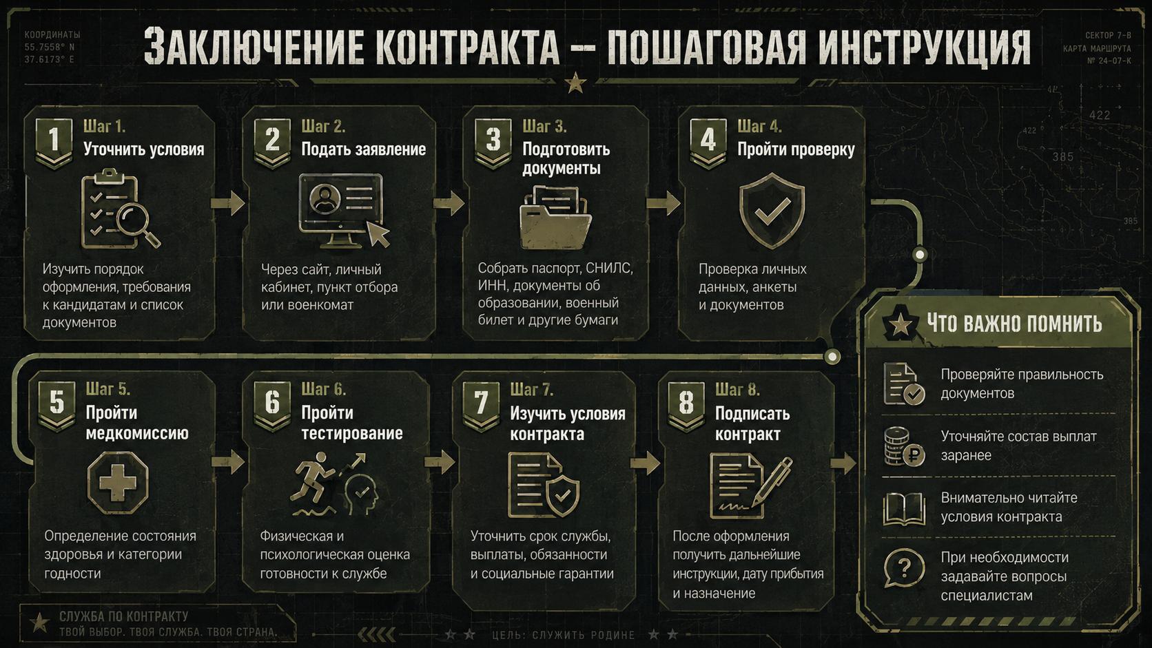 Заключение контракта &mdash; пошаговая инструкция